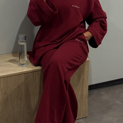 Dünya set - bordeaux