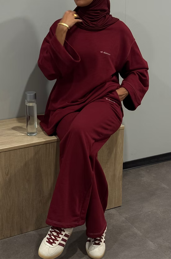 Dünya set - bordeaux