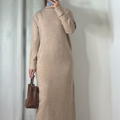 Robe-pull Amani - camel -
