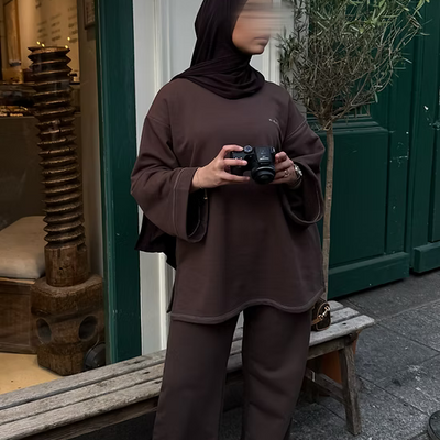 Dünya set - marron -