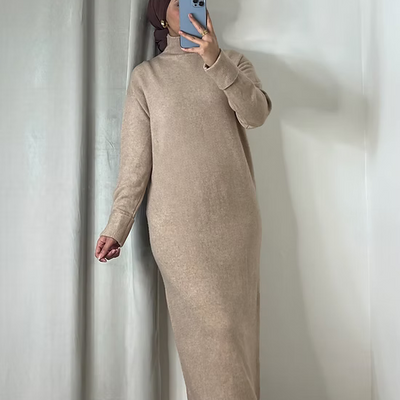 Robe-pull Amani - camel -