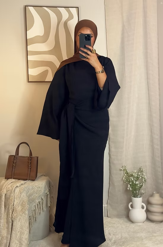 Robe Doha - noir -