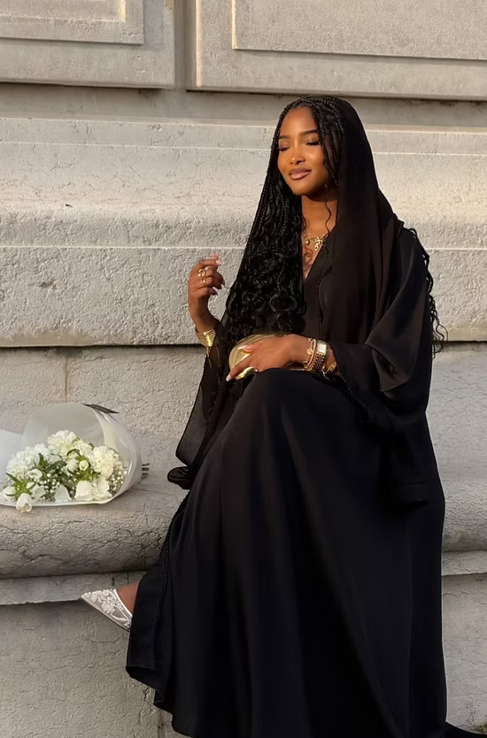 Abaya Dubai Nour - black -