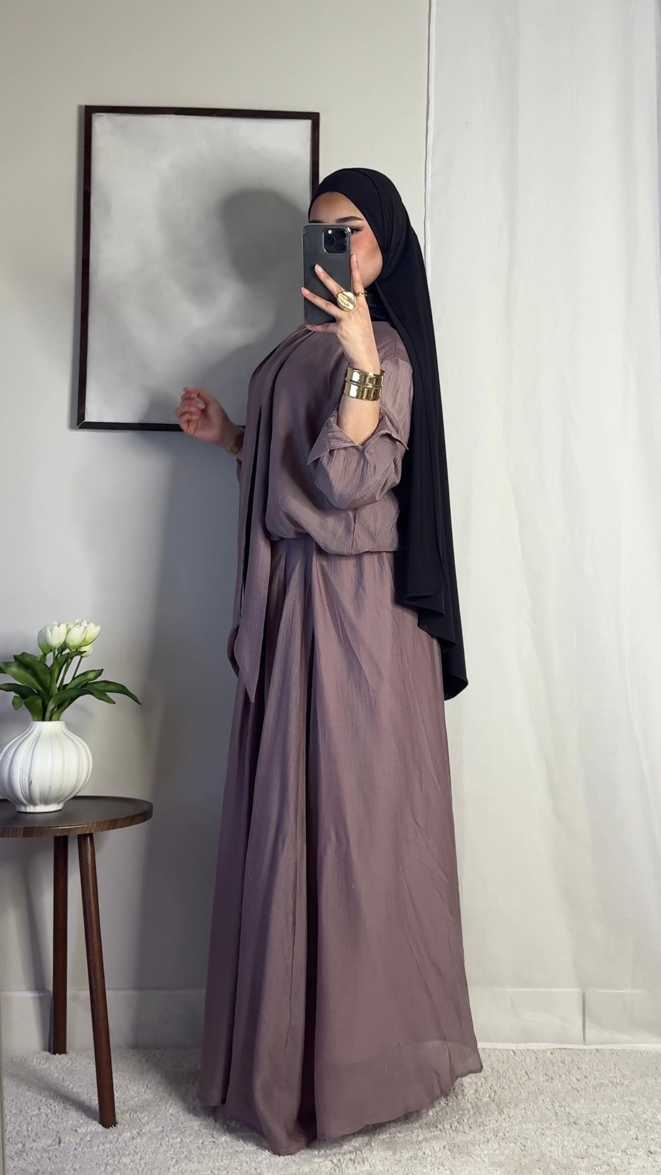 Ensemble Zahina - taupe rosé -