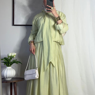 Ensemble Zahina - vert mint -