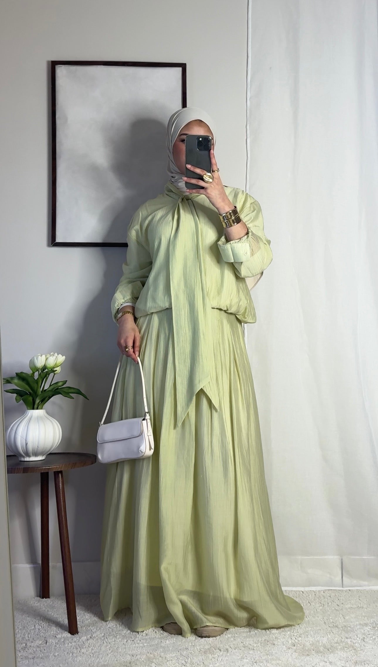 Ensemble Zahina - vert mint -