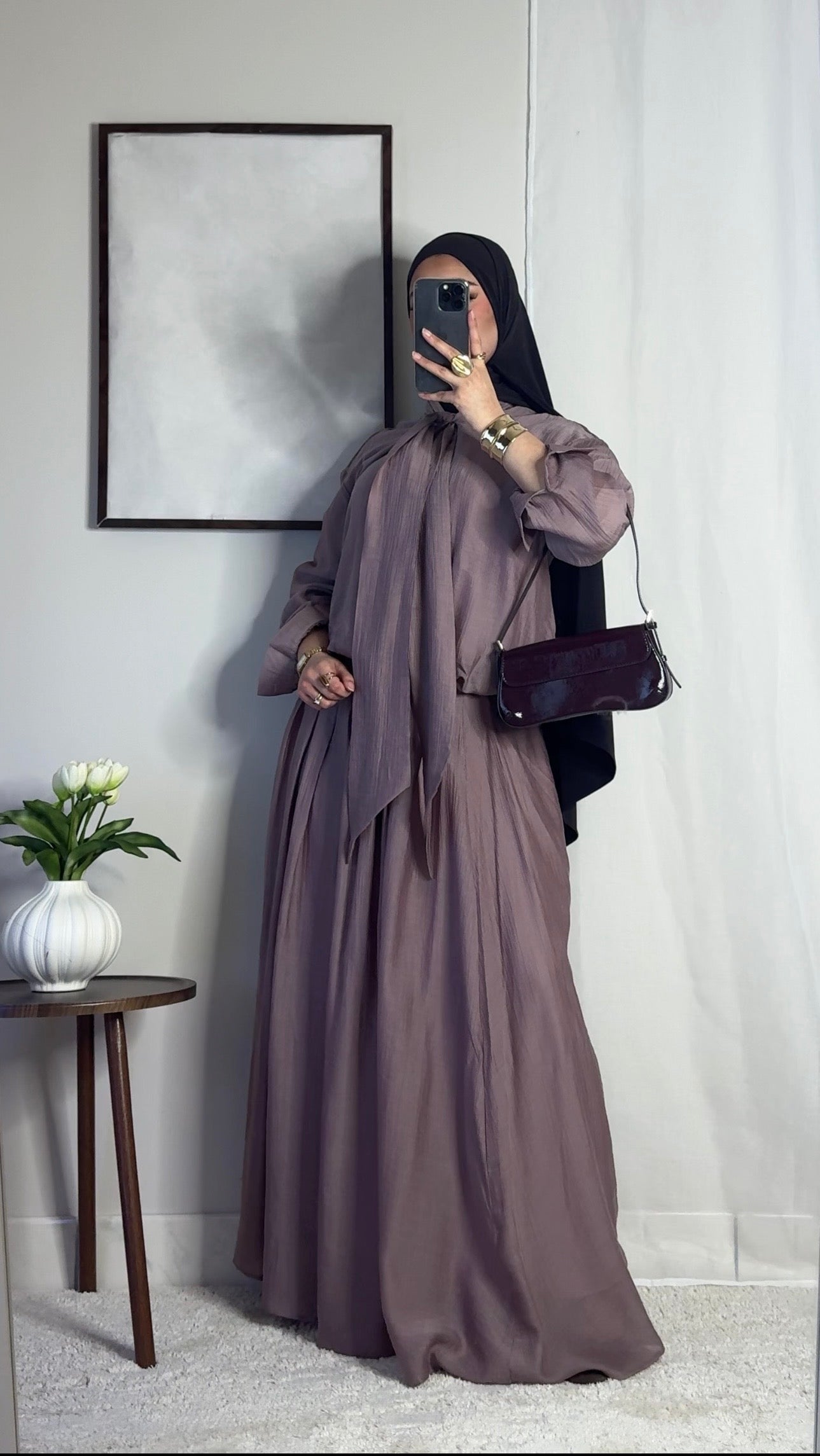 Ensemble Zahina - taupe rosé -