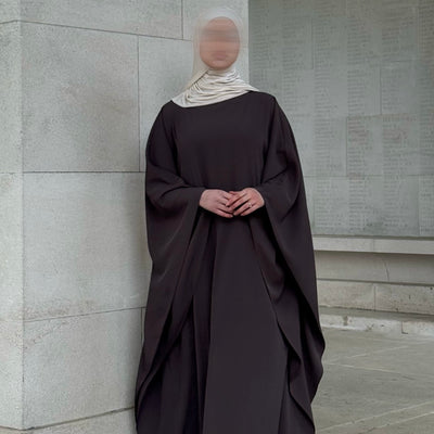 Abaya Ameera - marron -