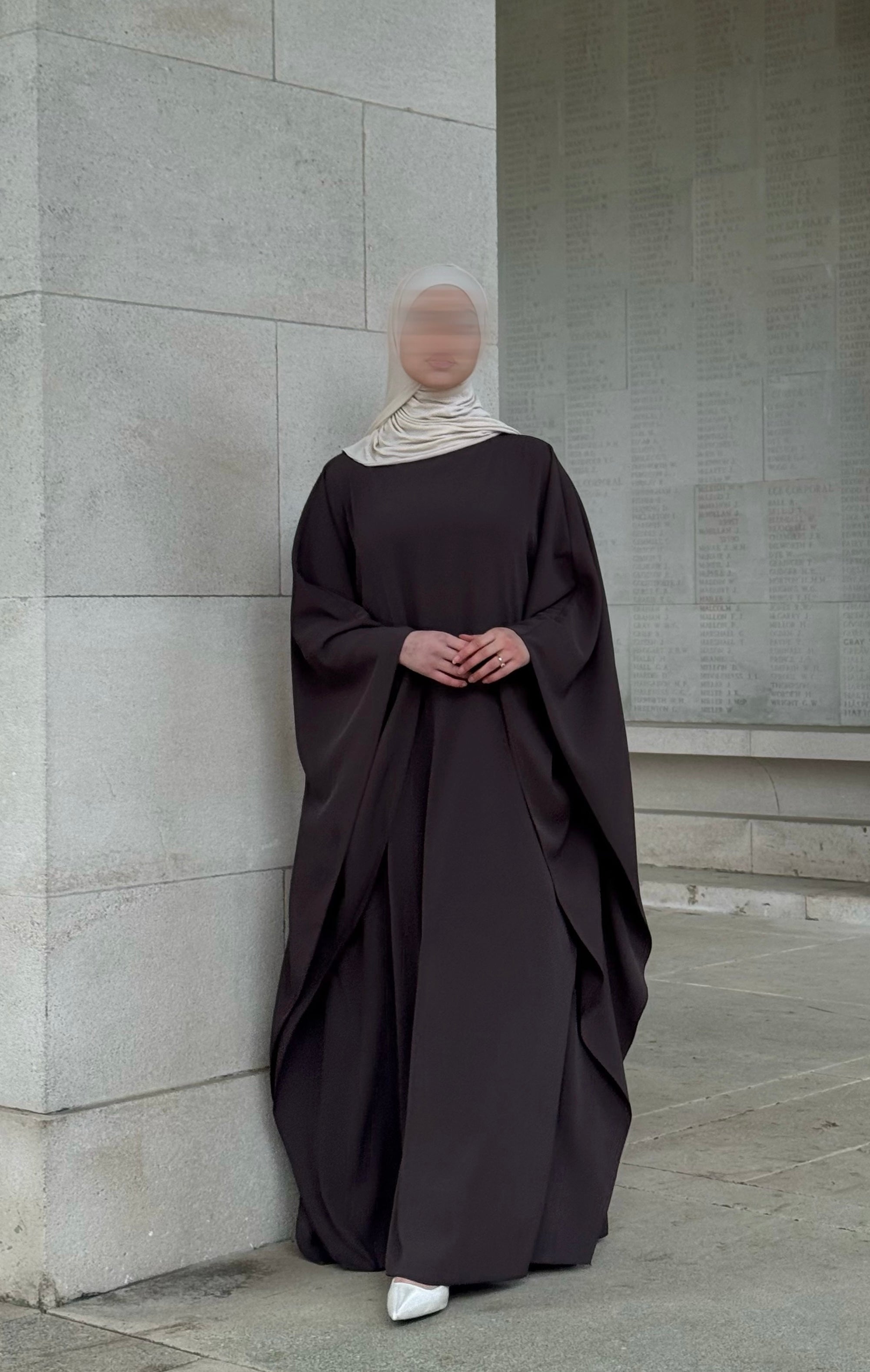 Abaya Ameera - marron -