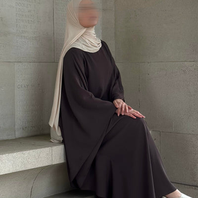 Abaya Ameera - marron -