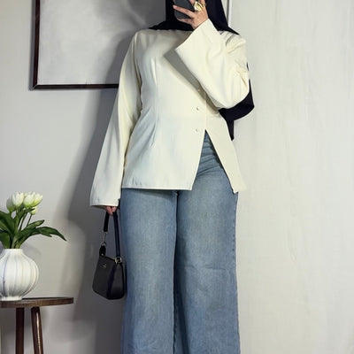 Top kimono - écru -