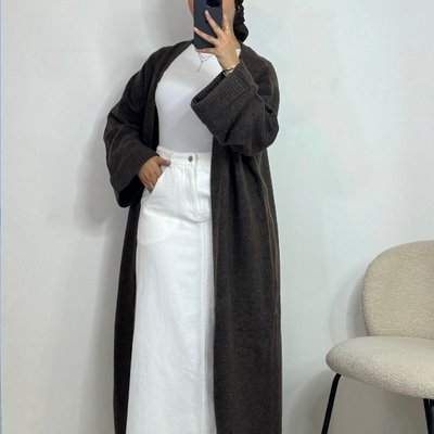 Jupe en jean - blanc -