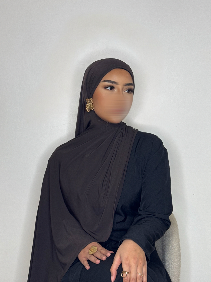 Hijab Jersey Premium - café -