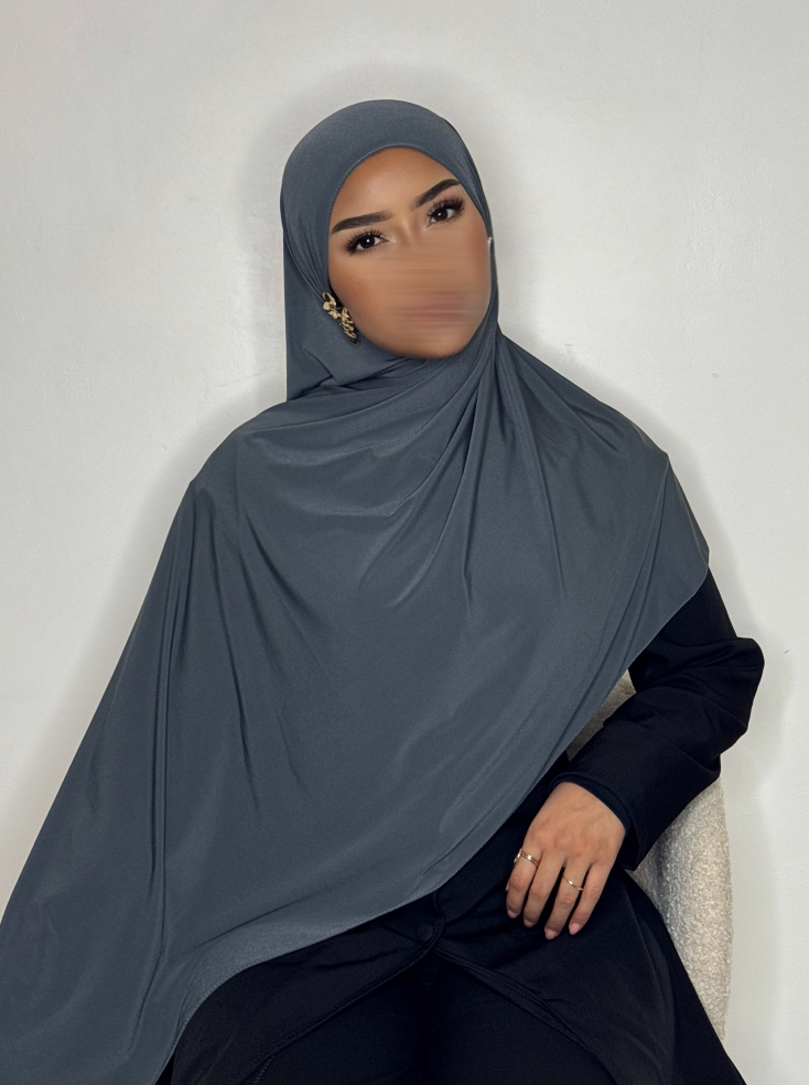 Hijab Jersey Premium - ciment -
