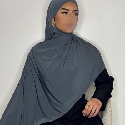 Hijab Jersey Premium - ciment -