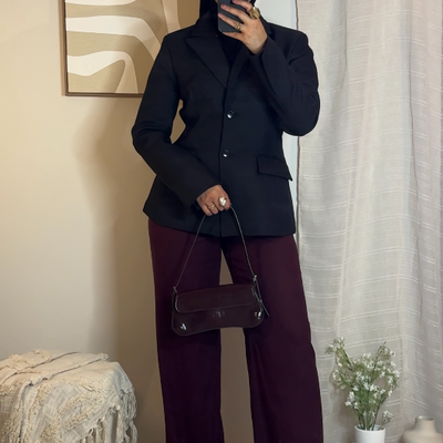 Blazer cintré - noir -