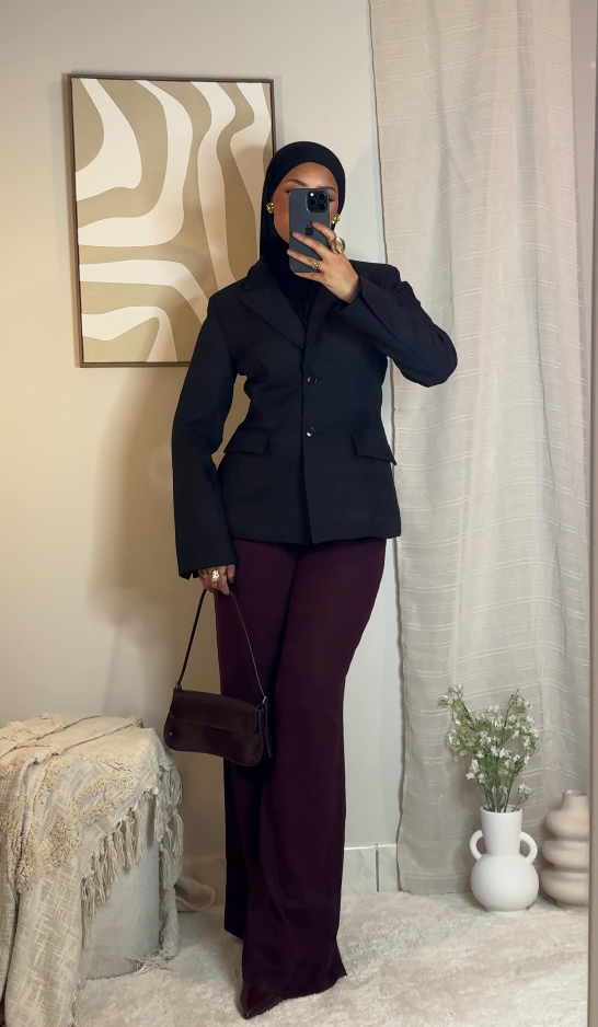 Blazer cintré - noir -