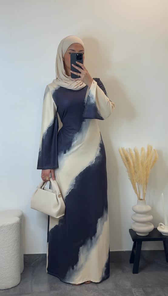 Robe Ezra - bleu -