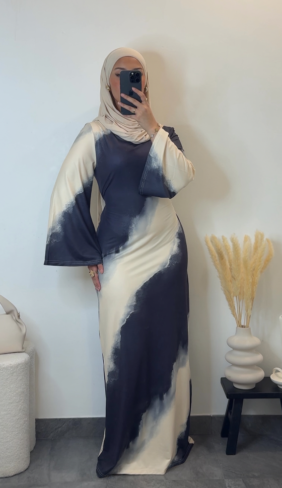 Robe Ezra - bleu -