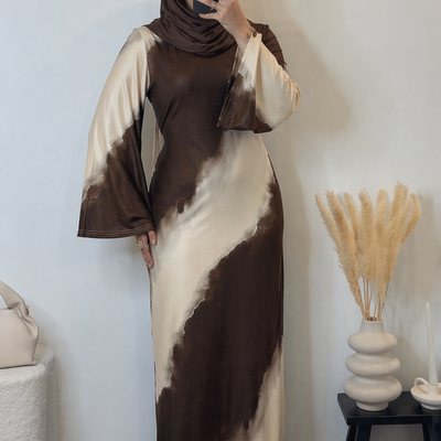 Robe Ezra - marron -