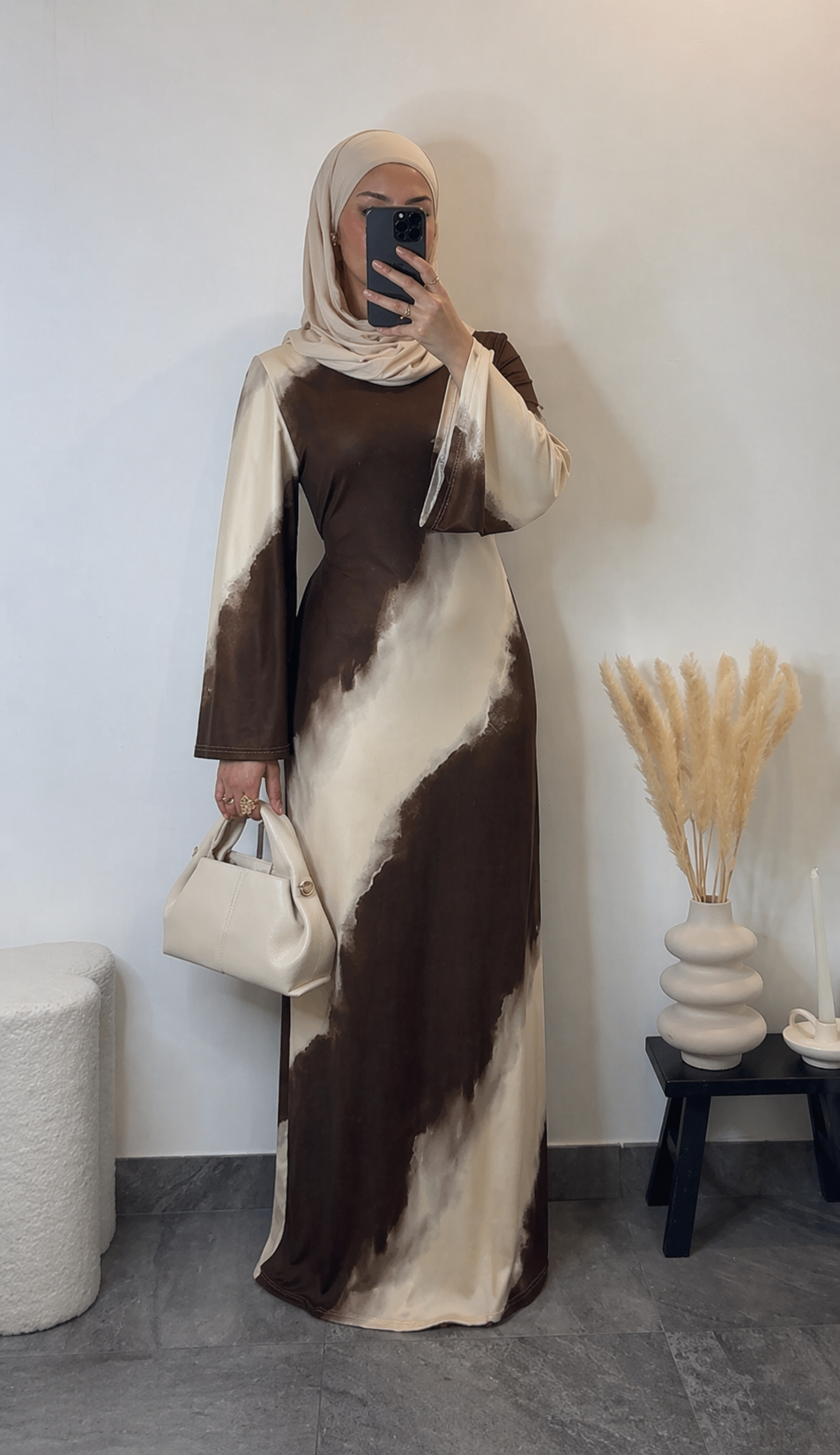 Robe Ezra - marron -