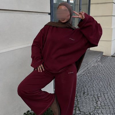 Dünya set - bordeaux -