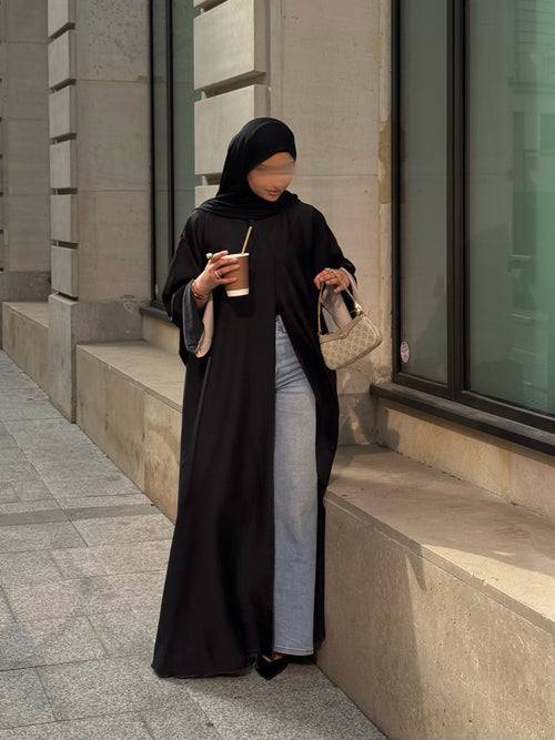 Abaya Elya - noir -