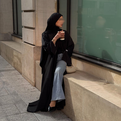 Abaya Elya - noir -