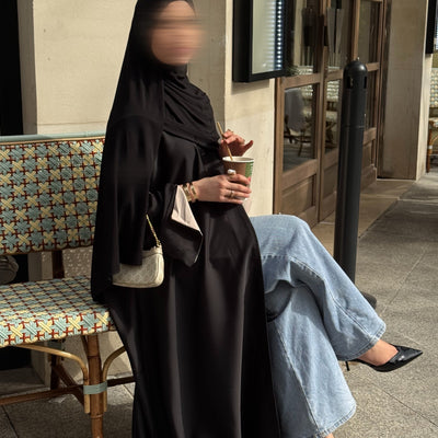 Abaya Elya - noir -