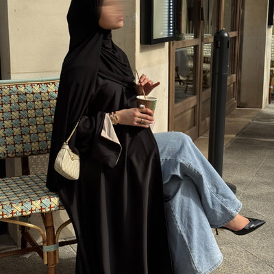 Abaya Elya - noir -