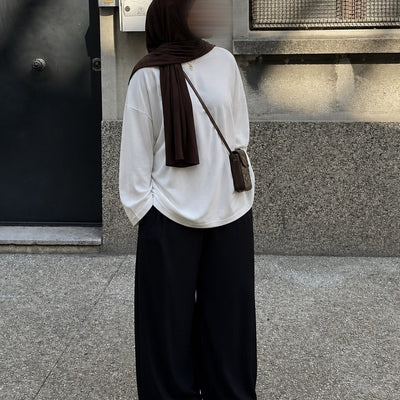T-shirt dünya 100% coton - blanc -