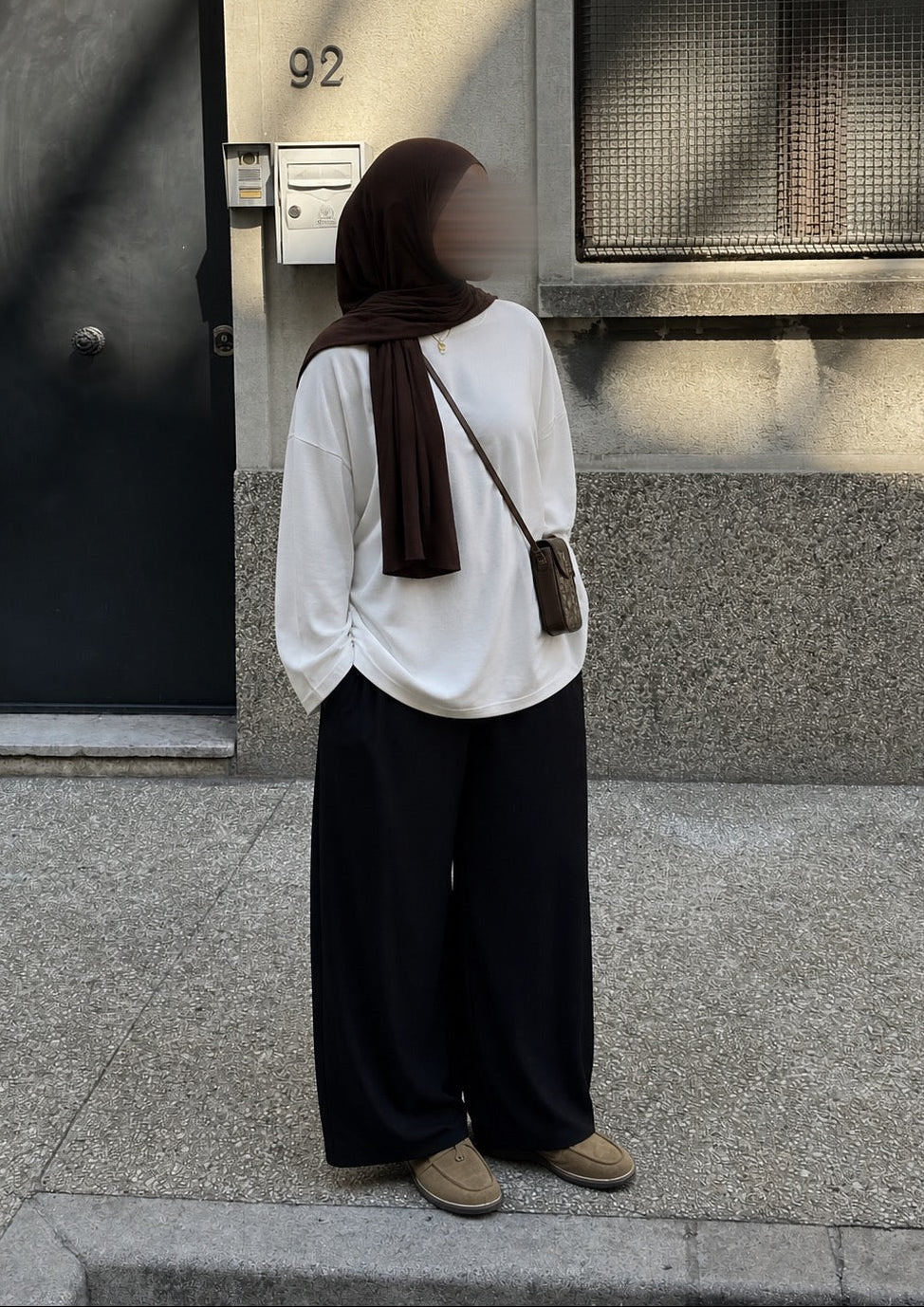 T-shirt dünya 100% coton - blanc -
