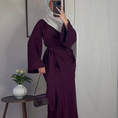 Robe Doha - bordeaux -