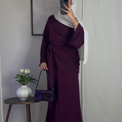 Robe Doha - bordeaux -