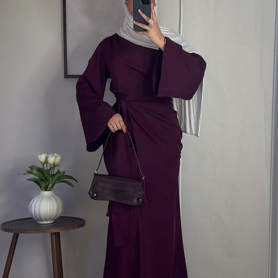 Robe Doha - bordeaux -