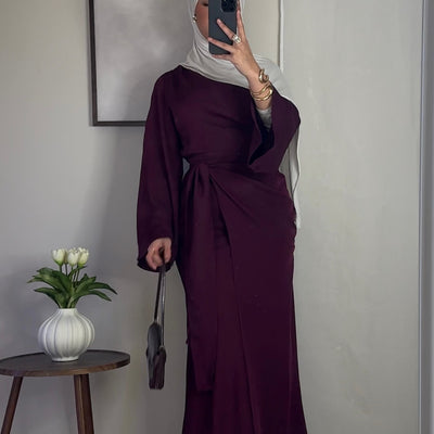 Robe Doha - bordeaux -